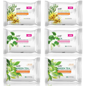 Epielle front packaging showing six 30-count pouches and value