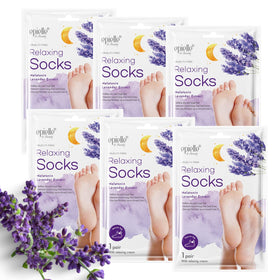 Epielle front packaging showing six pairs and calming branding benefits