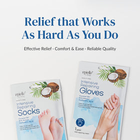 Epielle open glove interior showing moisturizing lining and better absorption