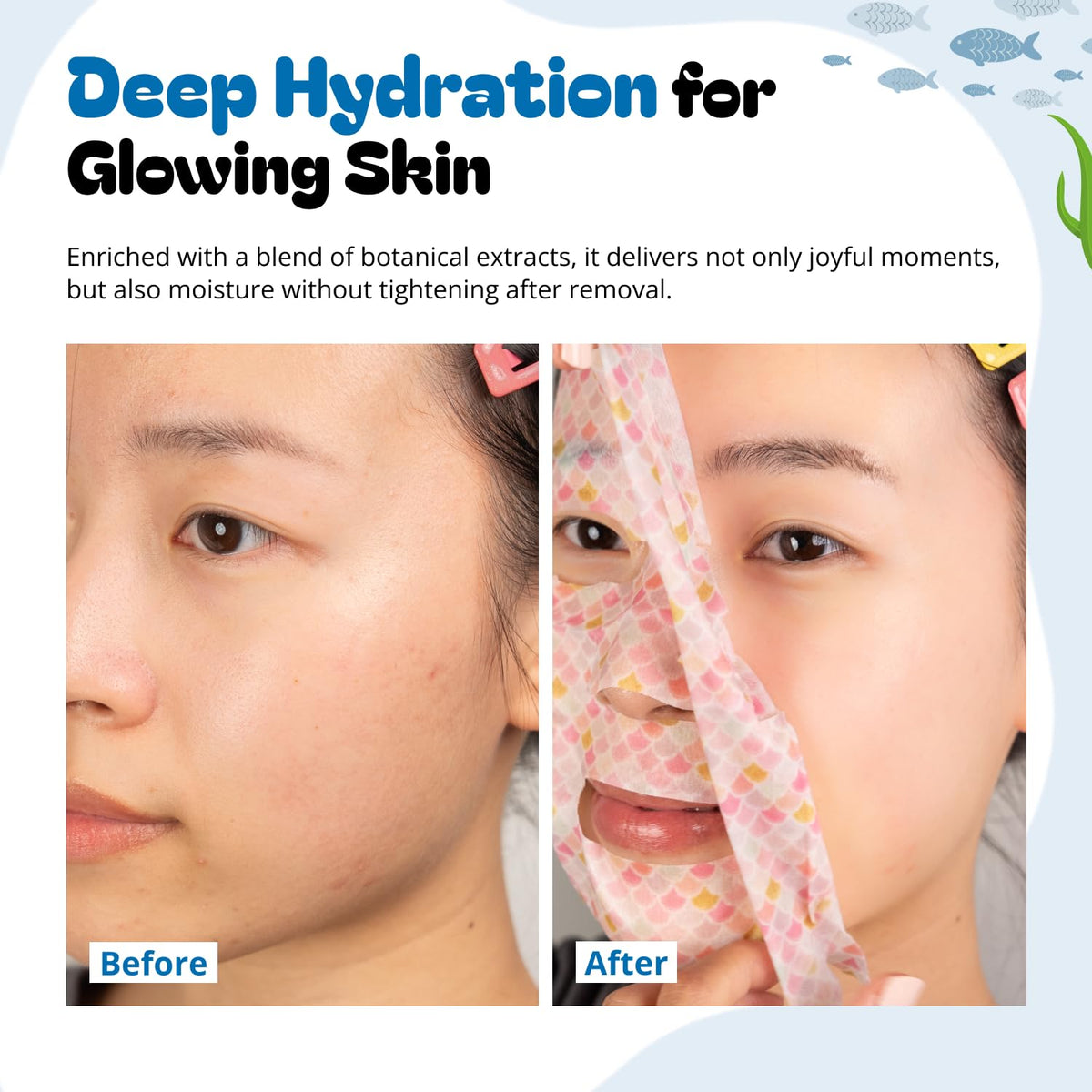 Epielle person applying mask illustrating easy at-home spa benefits