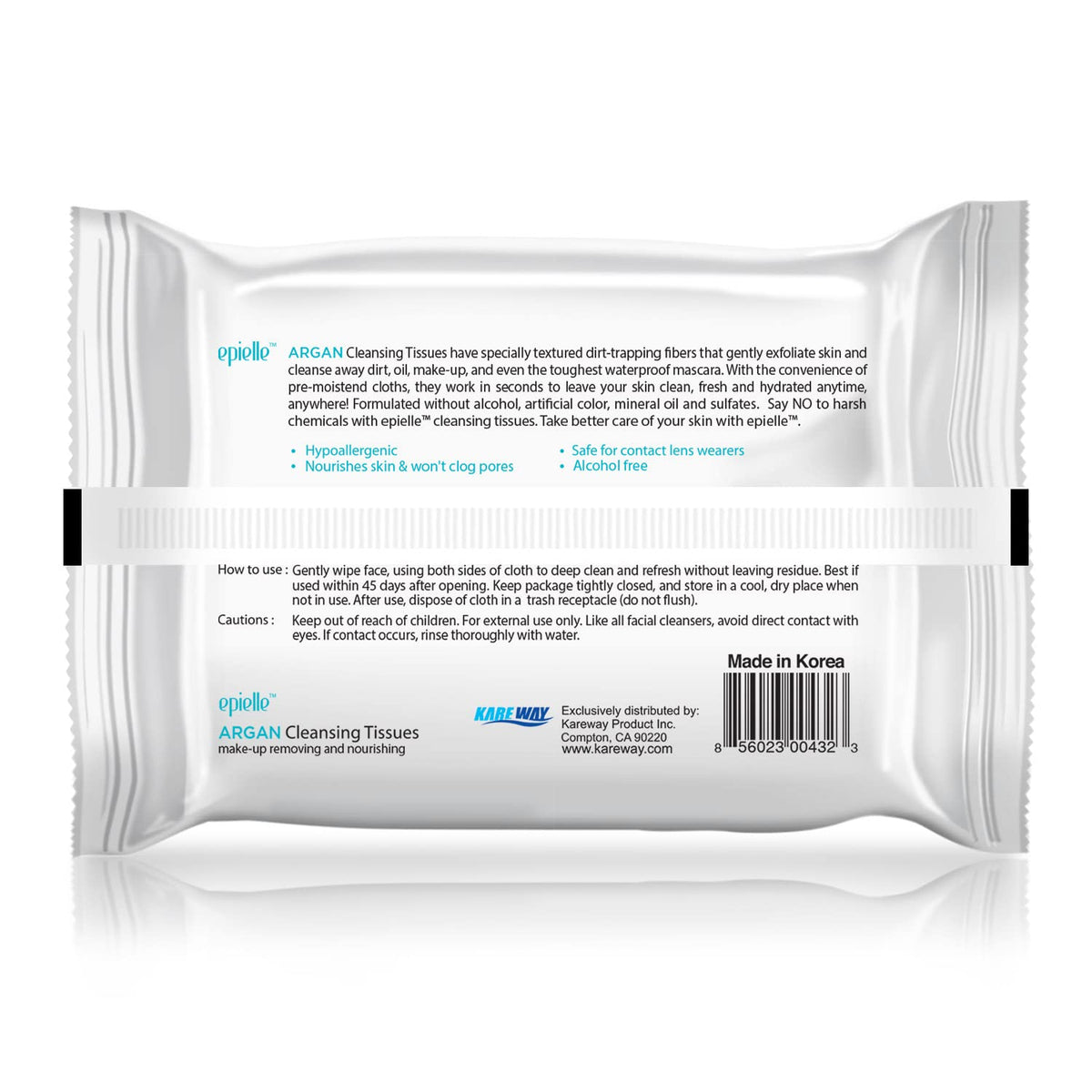 Epielle six-pack arranged to display bulk supply and long-lasting skincare convenience