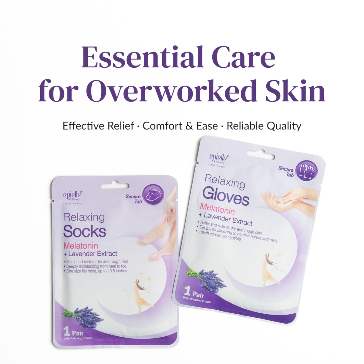 Epielle six-pair pack layout ideal for gifting and multiple treatments