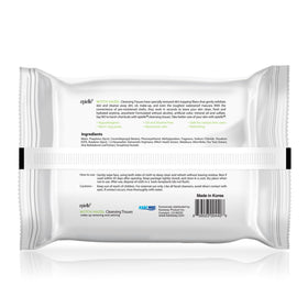 Epielle wipe next to hand for size and scale to show single-wipe coverage and portability