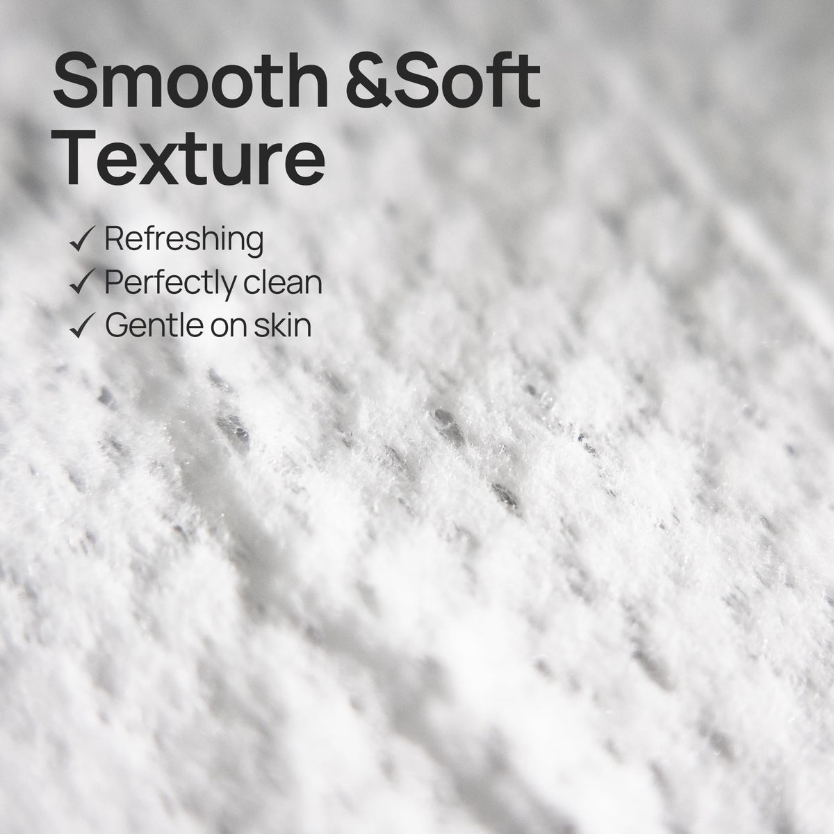 Epielle moisture on wipe illustrating long-lasting wetness