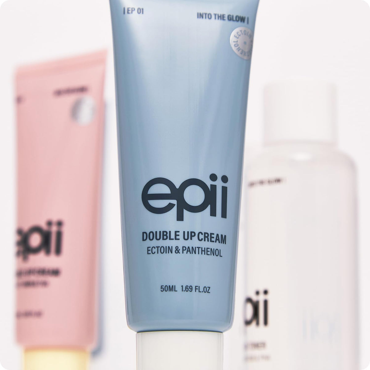 epii open jar top view showing cream interior for quality and hydrating formulation