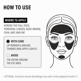 epii before and after texture comparison, suggests smoother-looking skin