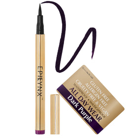 EPILYNX front packaging showing dark purple pen and benefits