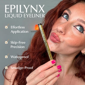 EPILYNX close-up felt tip demonstrating precision for sharp lines