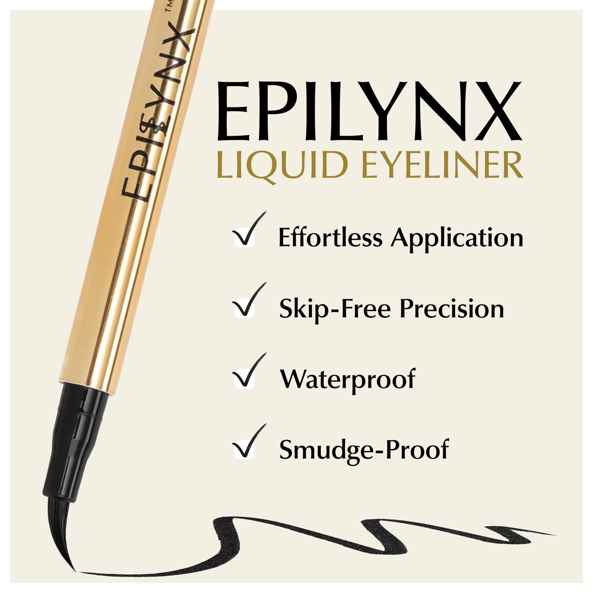 EPILYNX felt-tip closeup demonstrating fine precision for wings