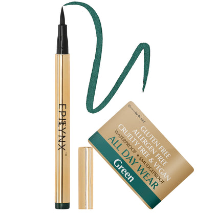 EPILYNX front packaging showing green liner and brand clarity benefit