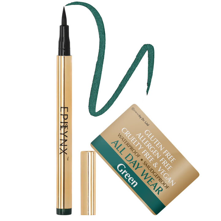 EPILYNX front packaging showing green liner and brand clarity benefit