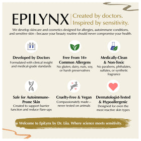 EPILYNX in a makeup bag portraying cruelty-free everyday use