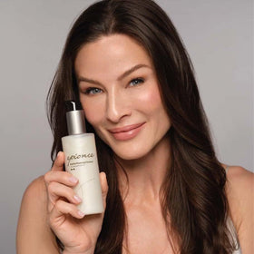 Epionce cleanser in bathroom lifestyle setting for routine appeal