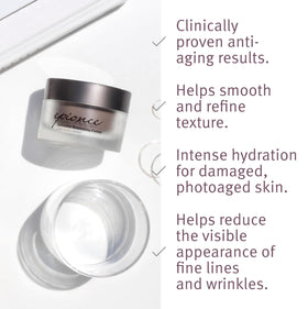 Epionce cream close-up highlighting ceramide-rich formulation benefit