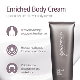 Epionce close-up of creamy texture illustrating deep moisturization