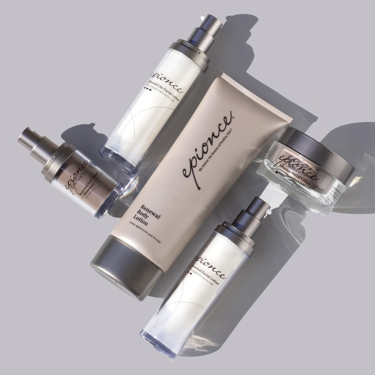 Epionce ingredient label closeup highlighting dermatologist-grade formulation