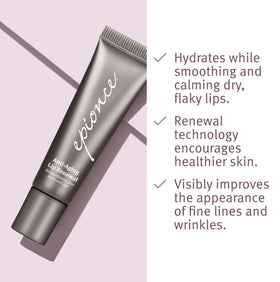 Epionce serum application on fingertip demonstrating easy spread