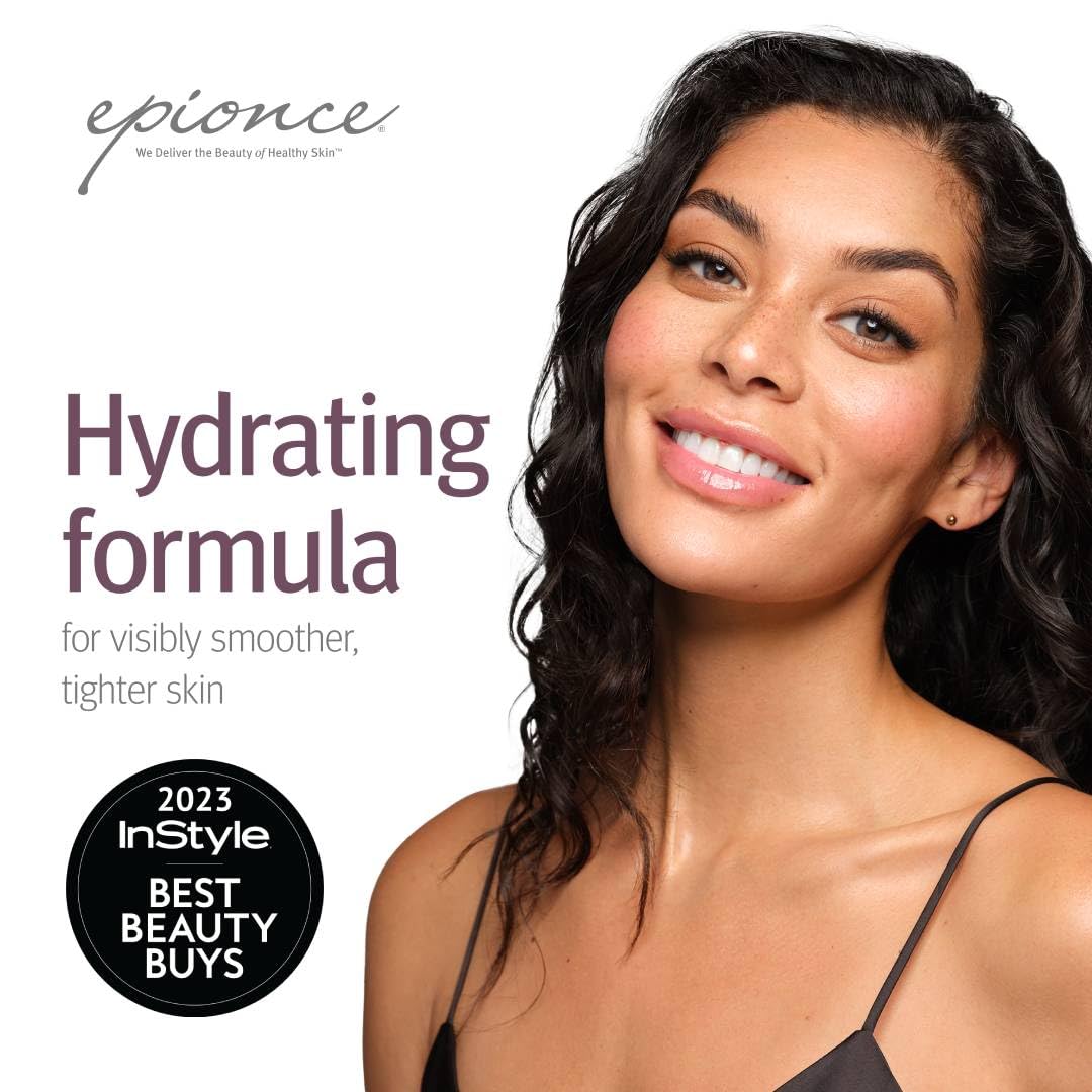 Epionce lotion on bathroom shelf in routine setting for daily use benefit
