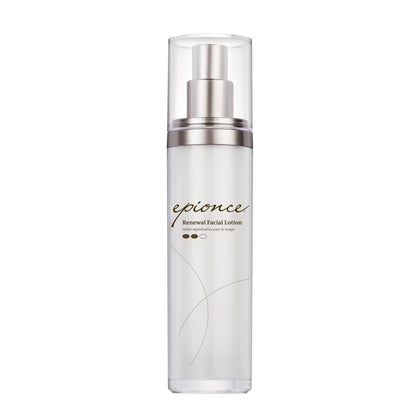Epionce front packaging showing lotion bottle and brand benefit