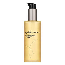 Epionce lytic gel cleanser front bottle showing clean packaging and benefit