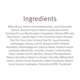 Epionce lytic gel cleanser label close-up highlighting ingredient and claims