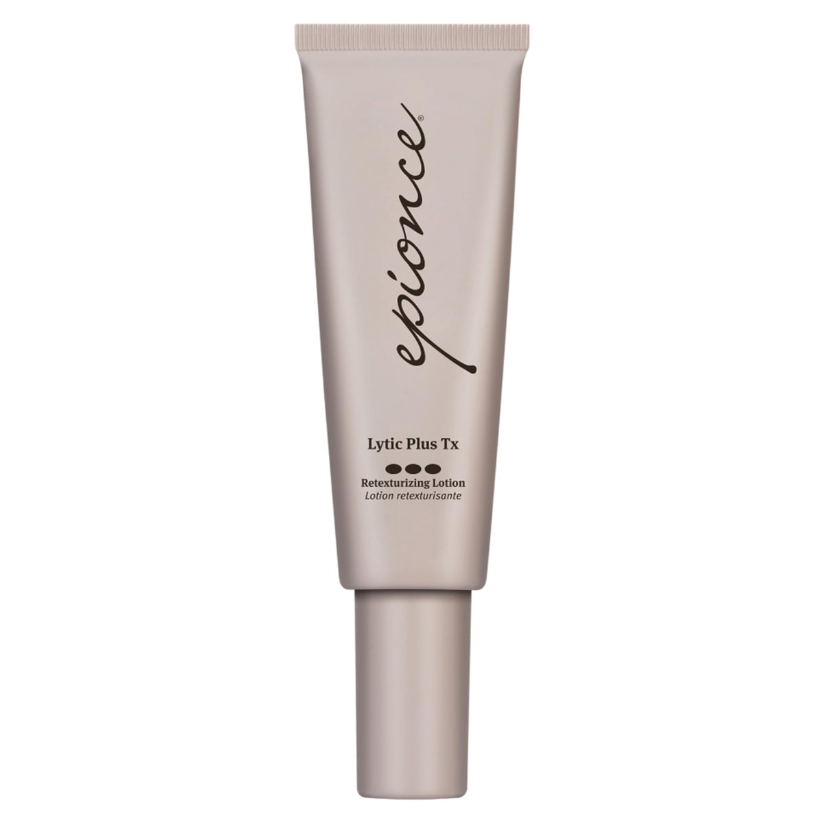 Epionce Lytic Tx front packaging showing product and clear purpose