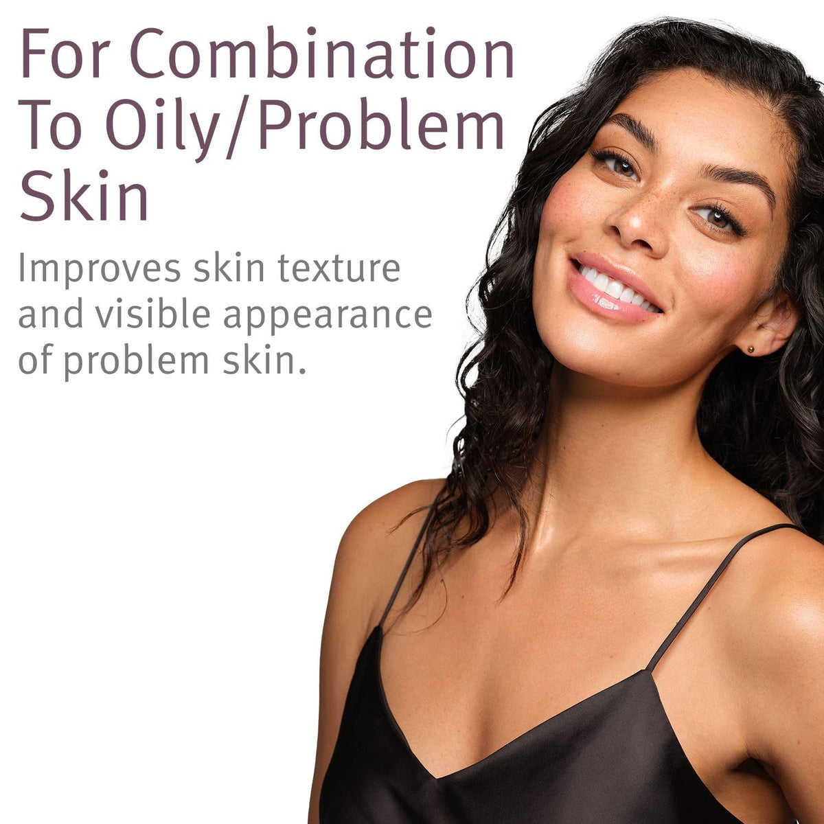 Epionce Lytic Tx texture close-up demonstrating smooth spreadability benefit
