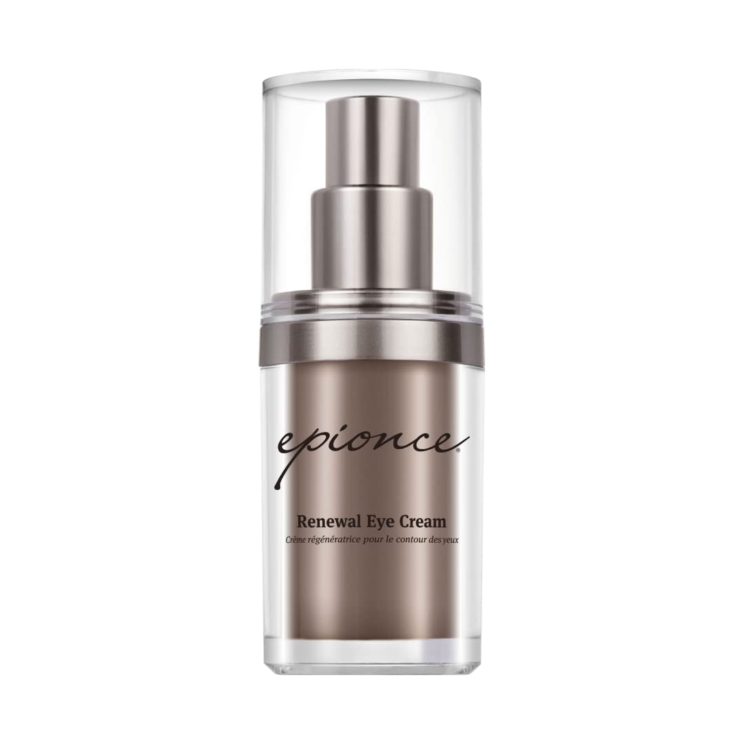 Epionce renewal eye cream front packaging shows tube and box, conveying quality