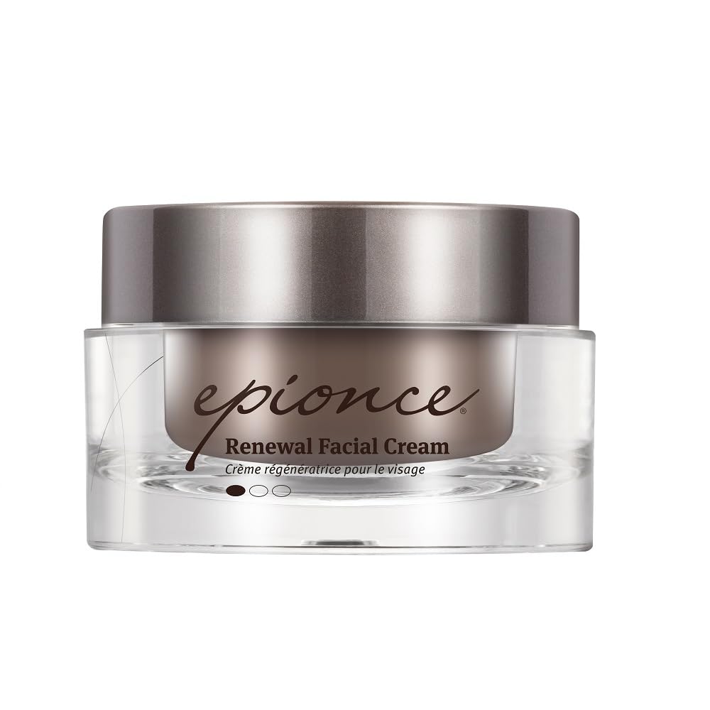 Epionce jar front view showing product and calming packaging benefits