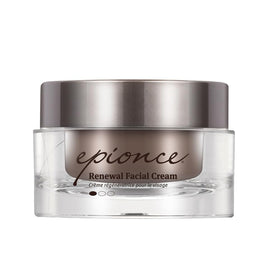 Epionce jar front view showing product and calming packaging benefits