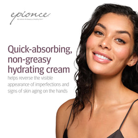 Epionce on bathroom counter lifestyle scene showing daily routine benefit