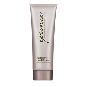 Epionce front packaging showing hand cream tube and clear benefit