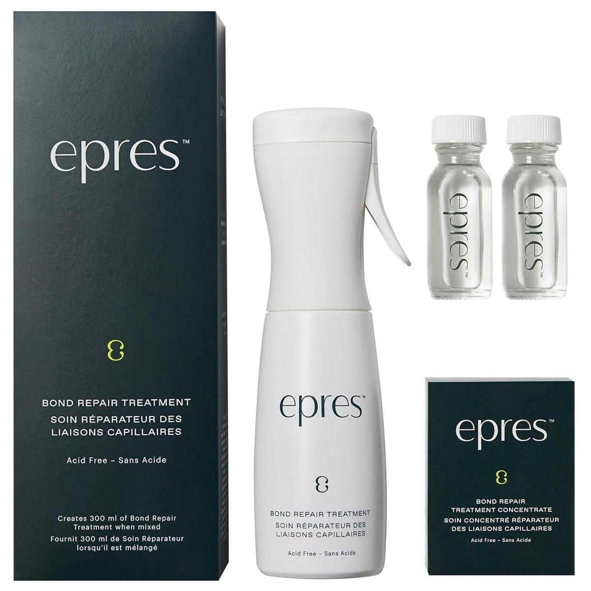 epres bottle front view shows clean packaging and quick benefit