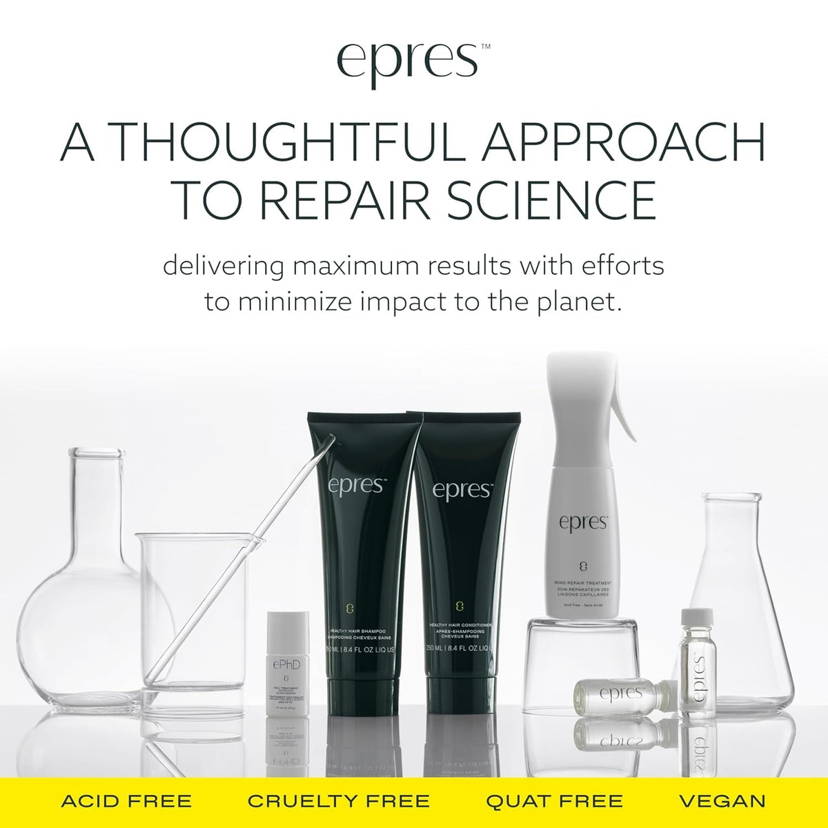 epres ePhD in a manicure setting showing salon-ready restoration benefit