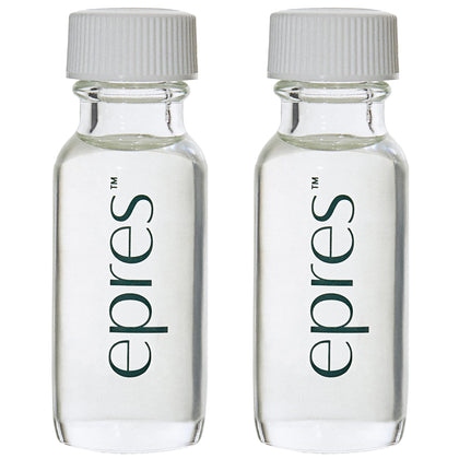 epres refill front packaging showing two vials and benefits