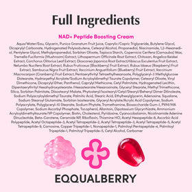 EQQUALBERRY illustrative before and after surface view showing improved texture and firmness