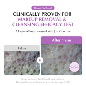 EQQUALBERRY emulsified lotion rinses clean for hydrated skin