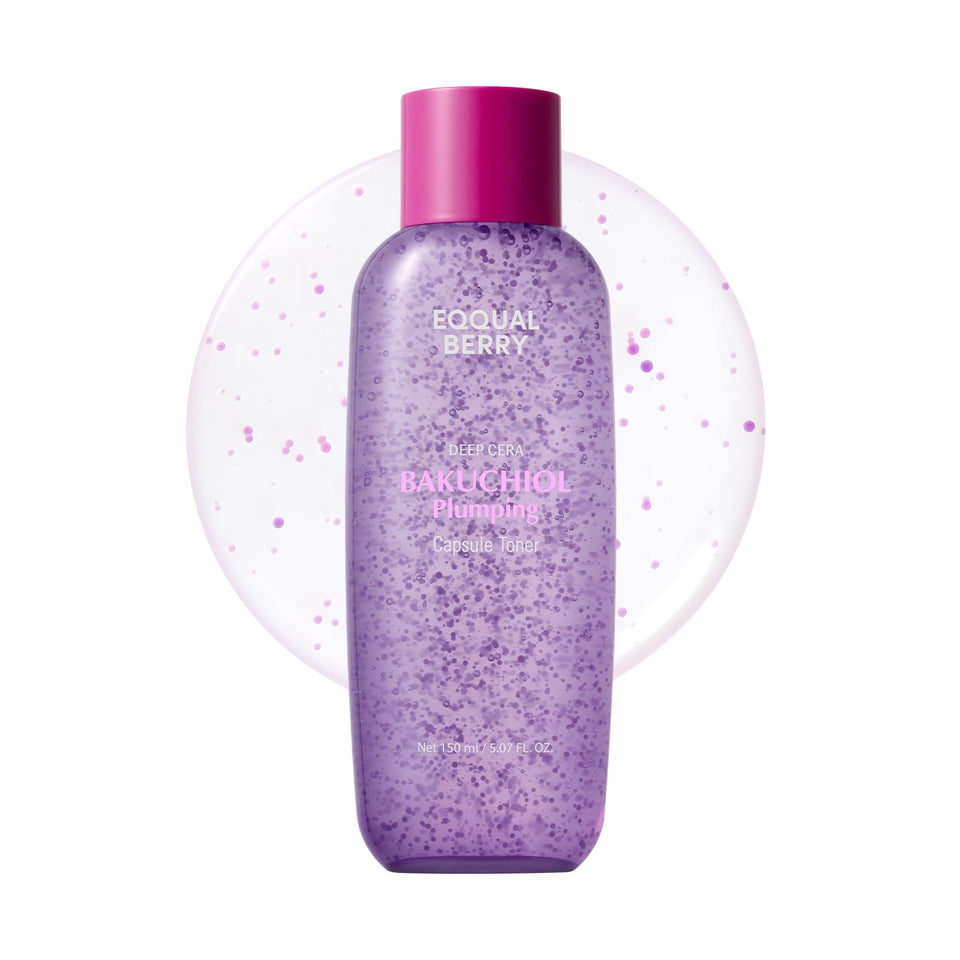 EQQUALBERRY front bottle image showing sleek packaging and clear toner benefits