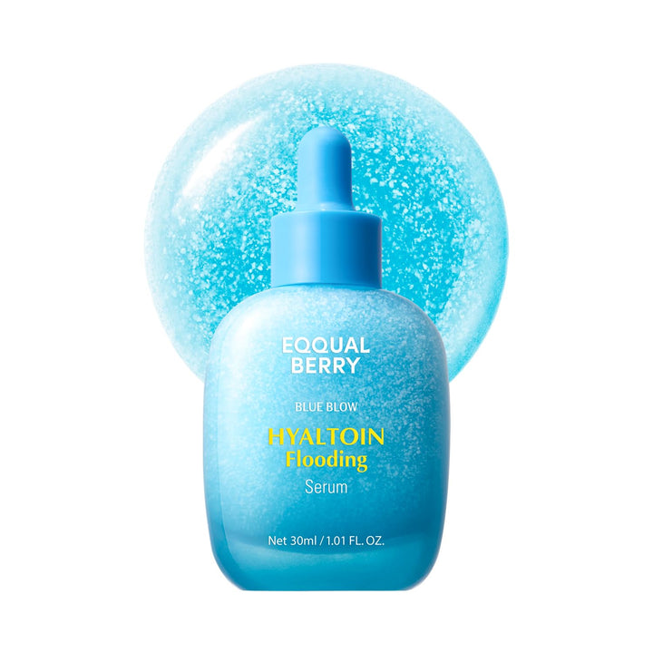 EQQUALBERRY front packaging of serum showing product and brand benefits