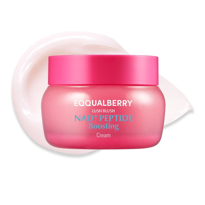 EQQUALBERRY front packaging showing bottle and product identity, clear benefit of firming
