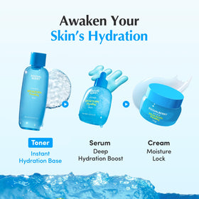 EQQUALBERRY label close-up highlighting HyalToin concentration and clarity