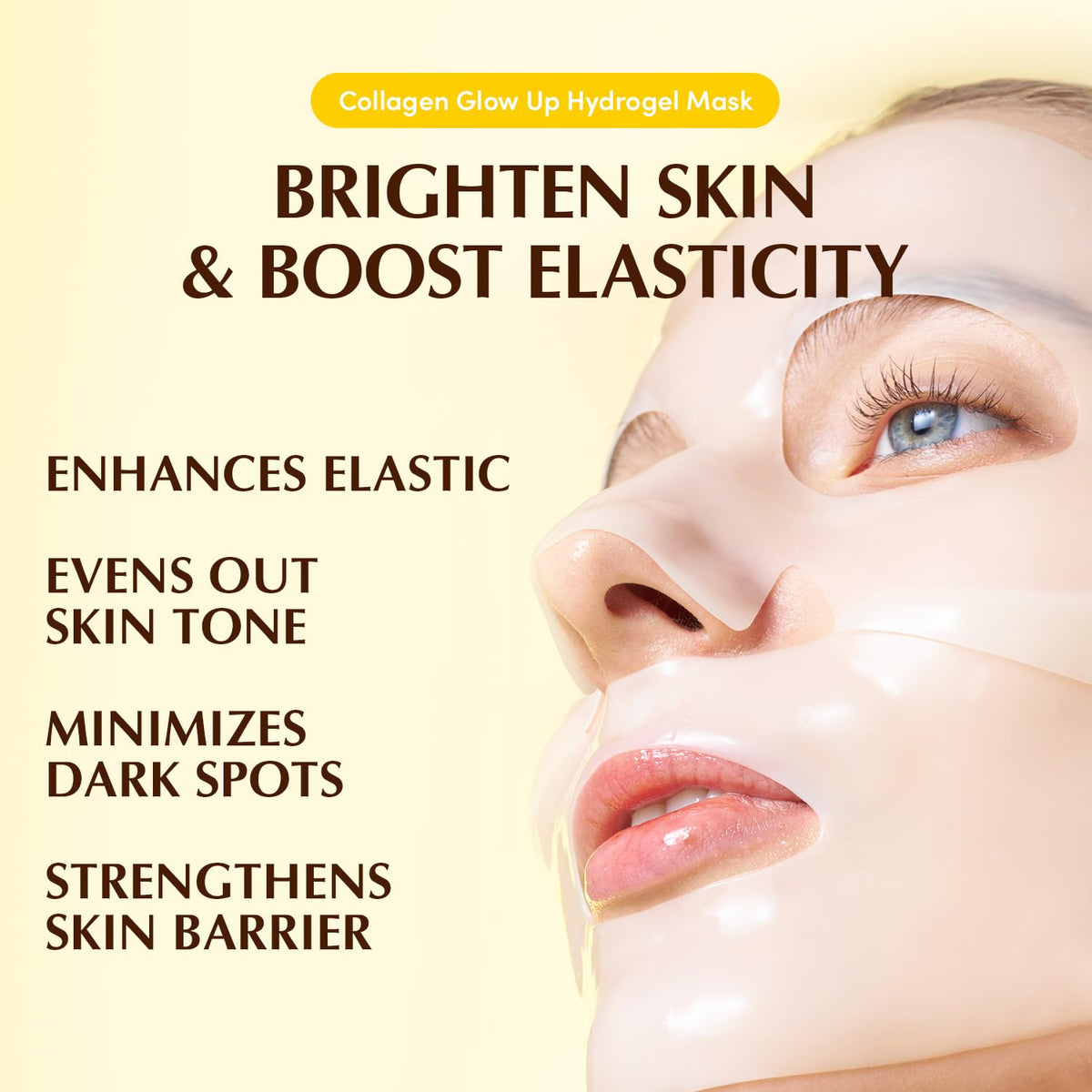 EQQUALBERRY label close-up showing niacinamide, glutathione and collagen list
