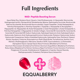 EQQUALBERRY on bathroom vanity with daily skincare routine for radiant skin