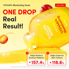 EQQUALBERRY dropper releasing lightweight serum for quick absorption benefit
