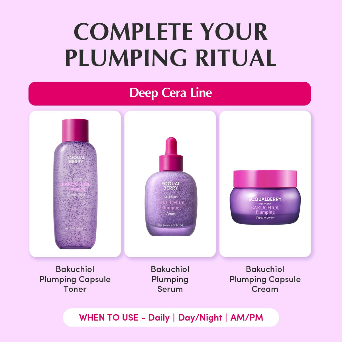 EQQUALBERRY bottle next to coin to show 150ml size and travel-friendly scale