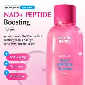 EQQUALBERRY texture closeup of pink toner highlighting lightweight hydration