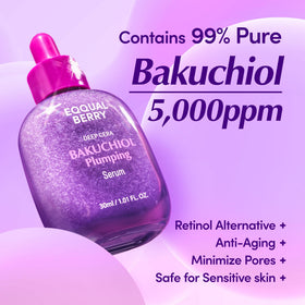EQQUALBERRY serum texture drops illustrating lightweight hydration benefit