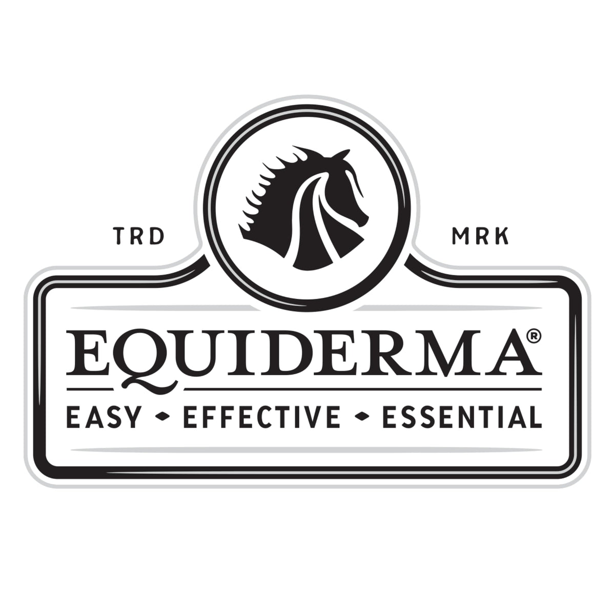 EQUIDERMA used during grooming with horse showing practical care benefit