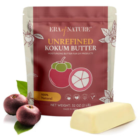 era of nature kokum butter front block showing pure unscented butter