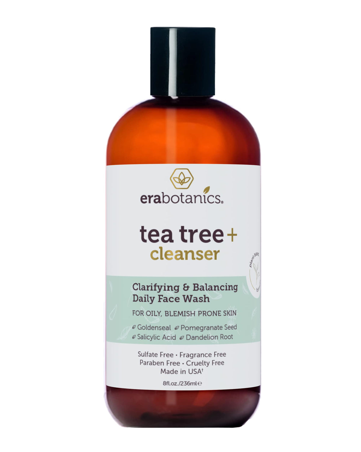 Era Organics front packaging showing bottle and label for clearer skin
